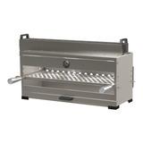 Churrasqueira Suprema C grelha C infra Inox A Gás 57x39