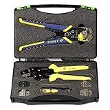 Chusui JX D 5301 Crimpador De Catraca Alicate De Crimpagem Kit De Descascador De Fios Para Manutenção Elétrica