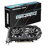 Chusui RX6400 4GD6 GA Placa Gráfica 4G 64bit GDDR6 Memória 2039 2321MHz Core Frequency Dual Cooling Fan HD DP Output Ports