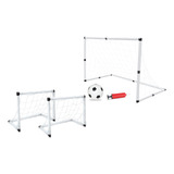 Chute A Gol 02 Trave 02 Rede 01 Bola Para Treinos