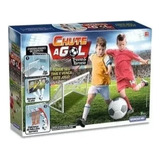 Chute A Gol 02 Traves 02 Redes 01 Bola Brinquedo Infantil