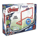 Chute A Gol Avengers Golzinho Mini Trave Lider Brinquedos