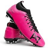 Chuteira Botinha Tênis Futebol De Campo Original Masculina ROSA BR Adulto Numérico 41