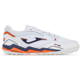 Chuteira Joma Society Masculina Couro Resistente Cano Baixo