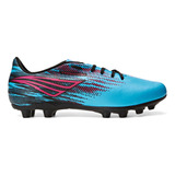 Chuteira Masculina Campo Tornado Penalty Cor Turquesa pink preto Tamanho 38 Br