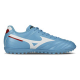Chuteira Society Mizuno Morelia Club As Masculino Azul bran