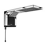 Chuveiro Acqua Duo Flex Ultra Preto E Cromado Gás Solar 127V 5500W LORENZETTI