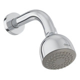 Chuveiro Ducha Fria Parede Max 1977 c ct Cromado Deca Cor Prateado