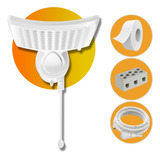 Chuveiro Ducha Loren Shower Eletrônico Lorenzetti 220v 7500w