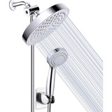 Chuveiro Ducha Manual Aço Inoxidável Cor Prateado Acabamento Brilhante Yesop
