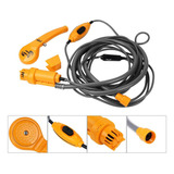 Chuveiro Ducha Portátil 12v Acendedor Carro Barraca Camping