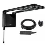 Chuveiro Elétrico De Parede Lorenzetti Acqua Ultra Storm Preto 7800w 220v