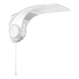 Chuveiro Elétrico De Parede Lorenzetti Duo Shower Quadra Eletrônica Branco 5500w 127v