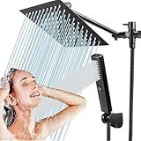 Chuveiro Kit Ducha Chuveiro Quadrado Slim Aço Inox Chuveiros E Duchas Chuveiro Com Ducha Preto