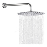 Chuveiro Redondo Cromado Aquecedor A Gás Inox