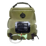 Chuveiro Saco Bolsa 20 Litros Por Aquecimento Solar Camping