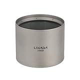 CIADAZ Mini Fogão A Álcool Forno De Fogão De Álcool Líquido De Titânio Leve Para Acampamento Ao Ar Livre Mochila Caminhadas