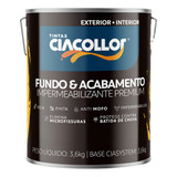 Ciaflex Fundo E Acabamento Ciacollor 3 6kg Cor Cinza Arame