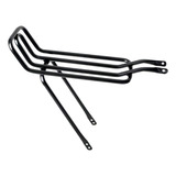 Ciclo House Bagageiro Garupa Rabeão De Bike Aro 26 24 20 Articulado Cor Preto