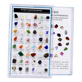 Ciência 48pcs Mineral Natural Pedras Preciosas Pedras De