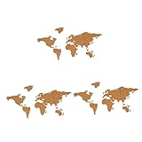Ciieeo 3 Partidas Charme Do Mapa Mapas Do Mundo Emoldurados Placa De Apoio Autoadesiva Mapa De Parede Antigo Quadro De Avisos Arte Da Parede Do Mapa Escritório Adesivo Cortiça Madeira