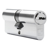 Cilindro 120mm Duplo Multiponto 6 Pinos Euro Fortezza Cor Polido