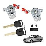 Cilindro De Fechadura De Porta DL 177L E DL 177R Com 2 Chaves Compatível Com Honda Civic 1996 2001 E Honda CR V 1997 2001 Cilindro De Bloqueio De Interruptor De Ignição Esquerda E Direita Substitui