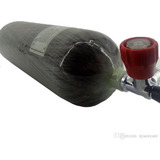 Cilindro Fibra De Carbono Scba Pcp 6 8l 300bar Com Válvula