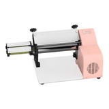 Cilindro Laminador De Pasta Americana 37cm Rosa Mousse 220v