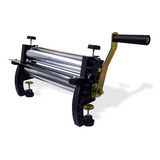 Cilindro Massas Pastéis Pães Com Rolo Cromado 28cm Malta