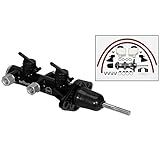 Cilindro Mestre Remoto Tandem Furo De 2 54 Cm Preto Com Haste De Pressão