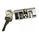 Cilindro Miolo Tambor Fechadura 40 Mgm Cromado Com Parafuso
