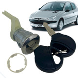 Cilindro Porta Dianteira Esquerda C Chave Peugeot 206 207