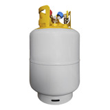 Cilindro Recarregável Gás Refrigerante 22kg Válvula Dupla