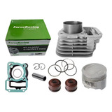 Cilindro Std Pistao E Aneis Para Honda Cg Titan 125 02 08