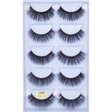 Cílios Postiços Com 5 Pares 3d Mink Luxo G805 Super Volumoso