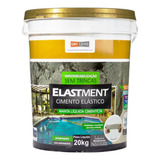 Cimento Elástico Impermeabilizante De Lajes 20kg Elastment