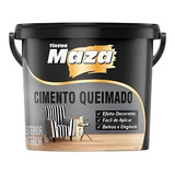 Cimento Queimado Maza Diversas Cores 5 6kg Premium