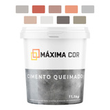 Cimento Queimado Para Paredes E Pisos Máximacor 11 5kg 60m2