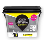 Cimento Queimado Para Piso E Parede Quartzolit 4 5kg