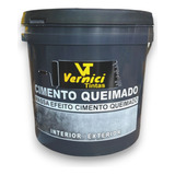 Cimento Queimado Pronto Para Uso Paredes Internas E Externas
