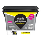 Cimento Queimado Quartzolit Cinza 4 5kg Para Piso E Parede