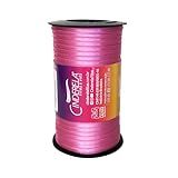 Cinderela Fitas Fita De Cetim Dupla Face- 04 Mm- Rosa Chiclete- Carretel De 100 Metros