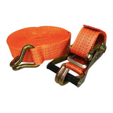 Cinta Com Catraca Carga 5 T 50mm 9m Caminhão Amarração Cor Laranja Rodopecas