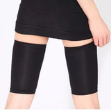 Cinta Coxal Neoprene 1 Par Preto Compressão Antilesão