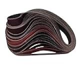 Cinta De Lixa 1500x50 Costado Pano Cutelaria Kit 15 Peças