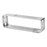 Cinta De Rádio Universal Prata Gaveta Fixação Cd Bosch Top