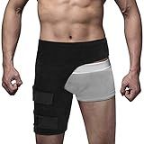 Cinta De Suporte Para Quadril E Coxa Envoltório De Compressão Para Virilha Manga De Compressão Para Homens E Mulheres Artrite Flexora De Quadril