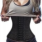Cinta Espartilho Corset Corpete Modeladora Redutor Cintura C04 Tamanho 38 Cor Preto