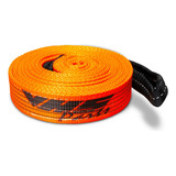 Cinta Fita 4x4 Reboque Guincho 10 Toneladasx6 Metros Laranja